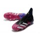 adidas Predator Freak + FG Shoes Core Black White Shock Pink