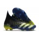 adidas Predator Freak + FG Shoes Core Black White Solar Yellow