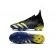 adidas Predator Freak + FG Shoes Core Black White Solar Yellow