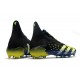adidas Predator Freak + FG Shoes Core Black White Solar Yellow