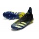 adidas Predator Freak + FG Shoes Core Black White Solar Yellow