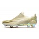 adidas X Ghosted + FG New Soccer Shoes White Gold Black