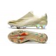 adidas X Ghosted + FG New Soccer Shoes White Gold Black