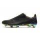 adidas X Ghosted + FG New Soccer Shoes Black Blue