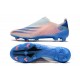 adidas X Ghosted + FG New Soccer Shoes Blue Red Black