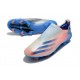 adidas X Ghosted + FG New Soccer Shoes Blue Red Black