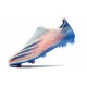 adidas X Ghosted + FG New Soccer Shoes Blue Red Black