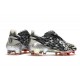 adidas X Ghosted + FG New Soccer Shoes Black White Red