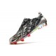 adidas X Ghosted + FG New Soccer Shoes Black White Red