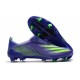 adidas X Ghosted + FG New Soccer Shoes Energy Ink Signal Green