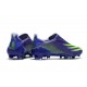 adidas X Ghosted + FG New Soccer Shoes Energy Ink Signal Green