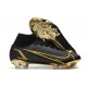 Nike Mercurial Superfly 8 Elite Cleats Black Gold