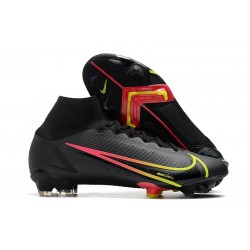 Nike Mercurial Superfly 8 Elite Cleats Black Cyber Off Noir