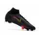 Nike Mercurial Superfly 8 Elite Cleats Black Cyber Off Noir