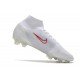 Nike Mercurial Superfly 8 Elite Cleats White Red