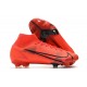 Nike Mercurial Superfly 8 Elite Cleats Red Black