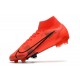 Nike Mercurial Superfly 8 Elite Cleats Red Black