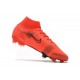 Nike Mercurial Superfly 8 Elite Cleats Red Black