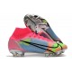 Nike Mercurial Superfly 8 Elite Cleats Pink Blue Green