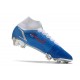 Nike Mercurial Superfly 8 Elite Cleats Blue White Red