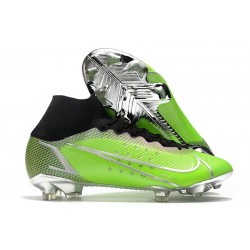 Nike Mercurial Superfly VIII Elite DF FG Green Silver