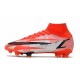 Nike Superfly 8 Spark Positivity CR7 Elite FG Ronaldo Red White Black