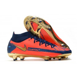 News Nike Phantom GT Elite DF FG Orange Blue Golden