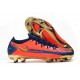 Nike Phantom GT Elite FG ACC Cleats Orange Gold Blue