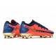 Nike Phantom GT Elite FG ACC Cleats Orange Gold Blue