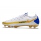 Nike Phantom GT Elite FG ACC Cleats White Gold Blue