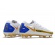 Nike Phantom GT Elite FG ACC Cleats White Gold Blue