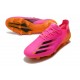 adidas X Ghosted .1 FG Boot Shock Pink Core Black Screaming Orange