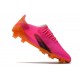 adidas X Ghosted .1 FG Boot Shock Pink Core Black Screaming Orange