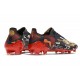 adidas X Ghosted .1 FG Boot Black Red Gold