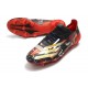 adidas X Ghosted .1 FG Boot Black Red Gold