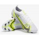 Nike Mercurial Vapor XIV Elite FG White Black Metallic Silver Volt