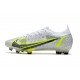 Nike Mercurial Vapor XIV Elite FG White Black Metallic Silver Volt