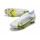 Nike Mercurial Vapor XIV Elite FG White Black Metallic Silver Volt