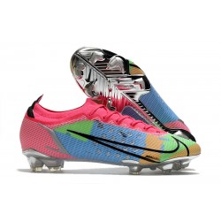 Nike Mercurial Vapor XIV Elite FG Blue Pink Green