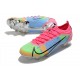 Nike Mercurial Vapor XIV Elite FG Blue Pink Green