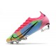 Nike Mercurial Vapor XIV Elite FG Blue Pink Green