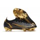 Nike Mercurial Vapor 14 Elite FG Boots Black Gold
