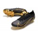 Nike Mercurial Vapor 14 Elite FG Boots Black Gold