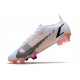Nike Mercurial Vapor 14 Elite FG Boots White Pink Black