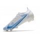 Nike Mercurial Vapor 14 Elite FG Boots White Blue