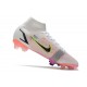 Nike Mercurial Superfly VIII Elite DF FG White Black Crimson Pink Blast