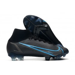 Nike Mercurial Superfly VIII Elite DF FG Black Iron Grey