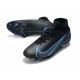 Nike Mercurial Superfly VIII Elite DF FG Black Iron Grey