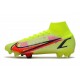 Nike Mercurial Superfly VIII Elite DF FG Volt Bright Crimson Black