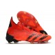 adidas Predator Freak + FG Shoes Red Core Black Solar Red